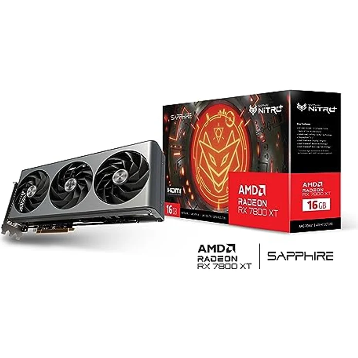 Sapphire Nitro+ AMD Radeon™ RX 7800 XT Gaming OC 16GB GDDR6 Dual HDMI/Dual DP – Bild 5