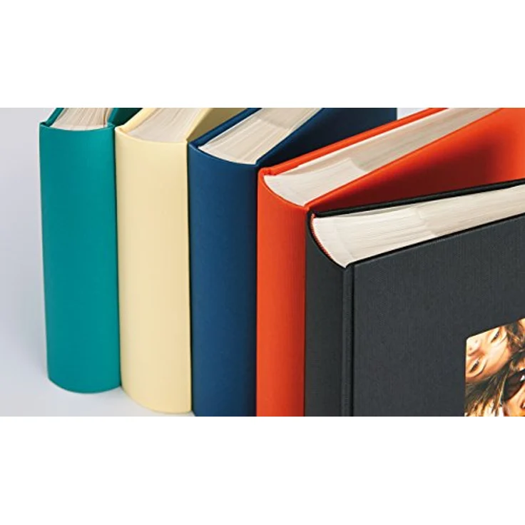 walther design Fotoalbum chamois 200 Fotos 10 x 15 cm Memo-Einsteckalbum mit Cover-Ausstanzung, Fun ME-110-W – Bild 4