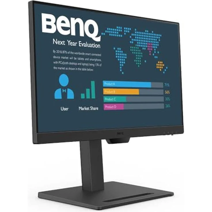 BenQ BL2490T, 24" Full HD Business-Monitor mit 100 Hz, Brightness Intelligence und ergonomischem Design – Bild 1