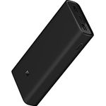Xiaomi Mi 50W Power Bank 20000 mAh, Schwarz, Klein mit hoher Kapazität, Type-C Output, 2 USB Output, Externe Handyakkus, Kompatibel mit Laptops Charging