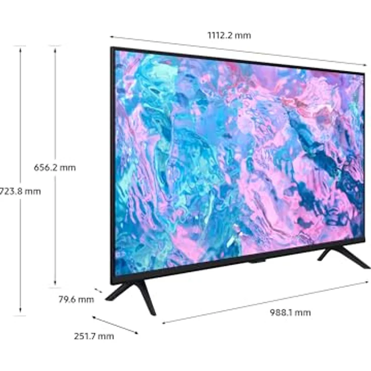 Samsung 50AU7020 50'' Crystal UHD 4K Smart TV - 125 cm - HDR - Gaming HUB - 3xHDMI – Bild 9