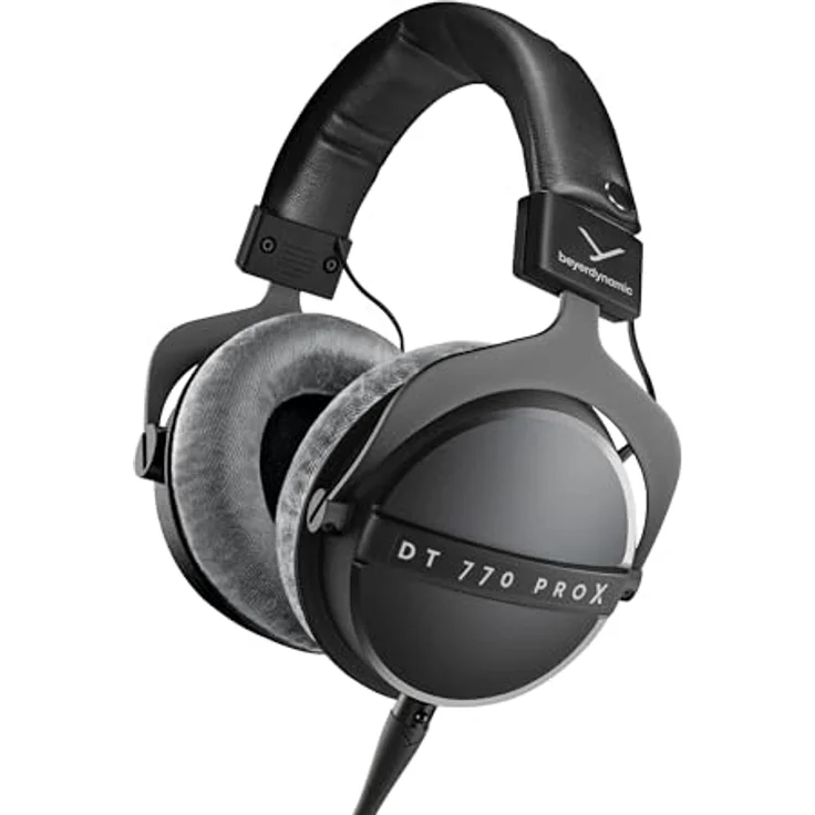 beyerdynamic DT 770 PRO X, Studio-Kopfhörer für Recording & Monitoring mit dynamischem Treibersystem STELLAR.45, geschlossen, hoher Tragekomfort, Made in Germany – Bild 1