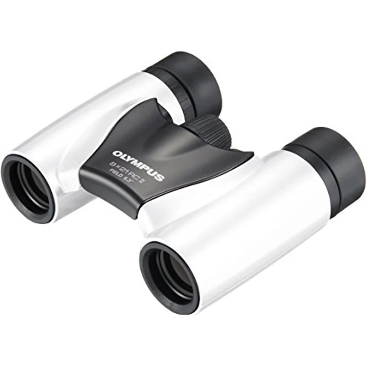 Olympus 8x21 RC II Fernglas mit Tasche weiß – Bild 1