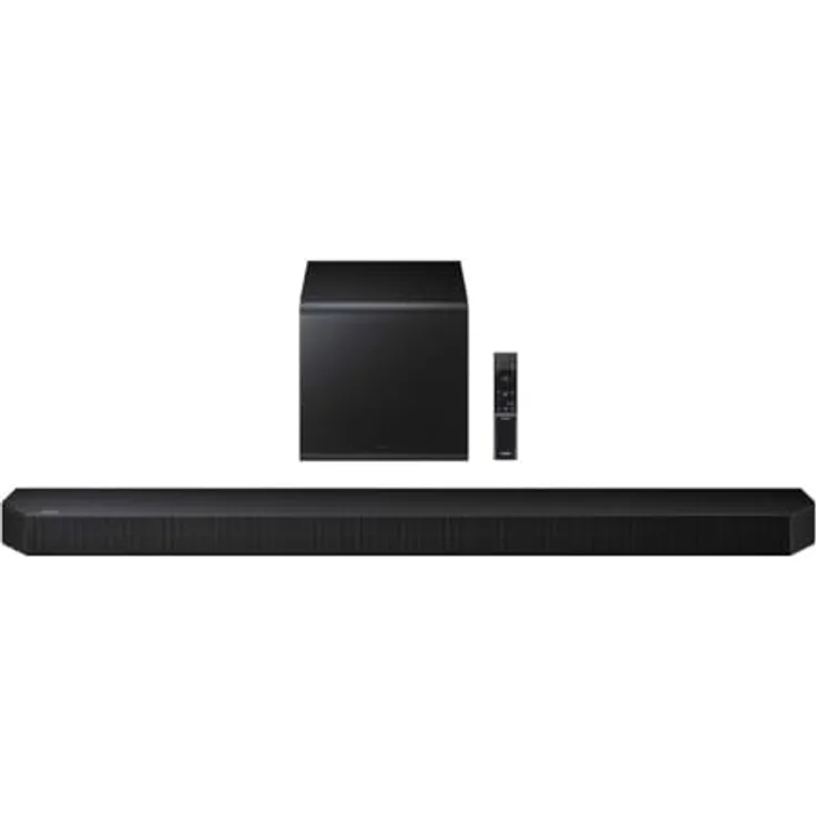 Samsung Soundbar HW-QS700F/ZF, Wireless Dolby Atmos, 3.1.2ch Sound mit Q-Symphony und SpaceFit Sound