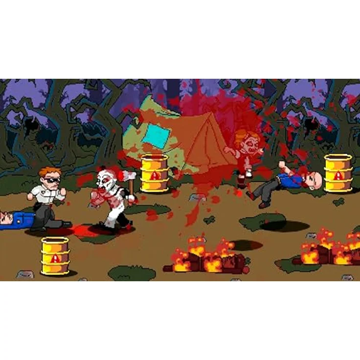 SELECTA PLAY Terrifier: The ARTcade Game [PEGI], 100% Uncut, Deutsch spielbar, Nintendo Switch, Pixelgrafik, Multiplayer, 6 Spielmodi – Bild 5