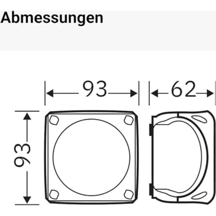 Hensel Kabelabzweigkasten DK 0200 G bis 2,5qmm ohne Kl. Dose, Gehäuse für Montage auf der Wand/Decke - Preisvergleich – Bild 2