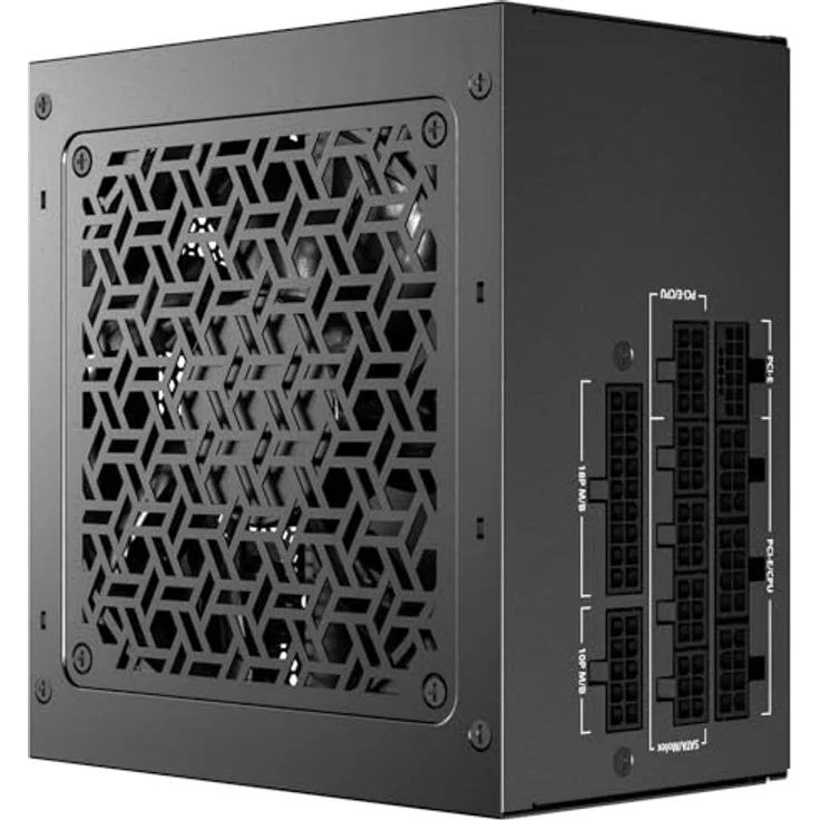 Antec GSK ATX 3.1, 850W PC Netzteil mit 80 PLUS Gold-Zertifizierung, modularer Kabelführung und 120 mm Lüfter, Schwarz – Bild 5