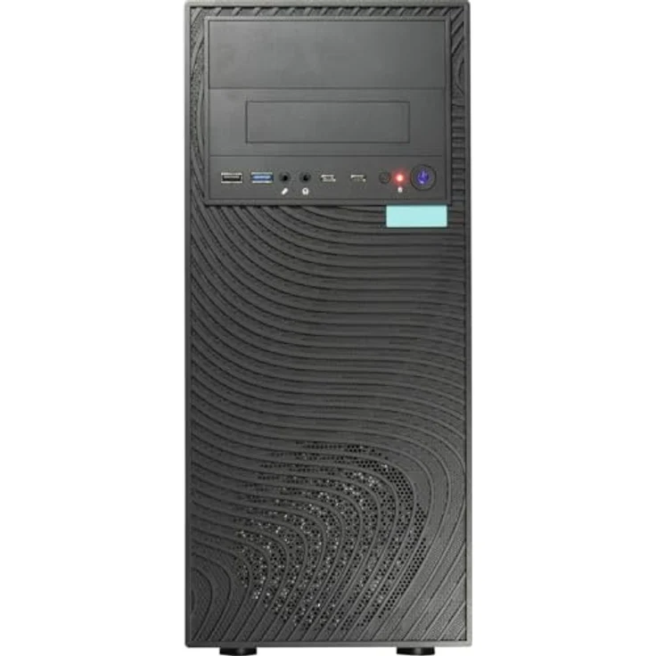 Inter-Tech IT-8835 RIPPLE ATX-Gehäuse, geräumig mit USB-C 3.2 und flexibler Laufwerksbestückung – Bild 2
