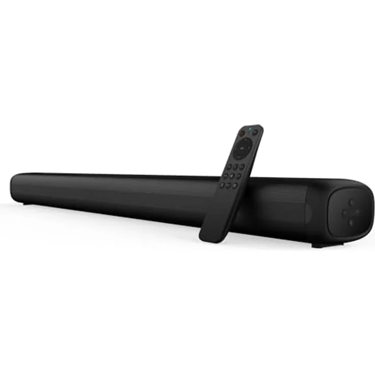 Kindermann Elite 2.1 Soundbar, 60 Watt Leistung mit DeepBass-Technologie und HDMI-Anschluss für Schulen und Konferenzräume