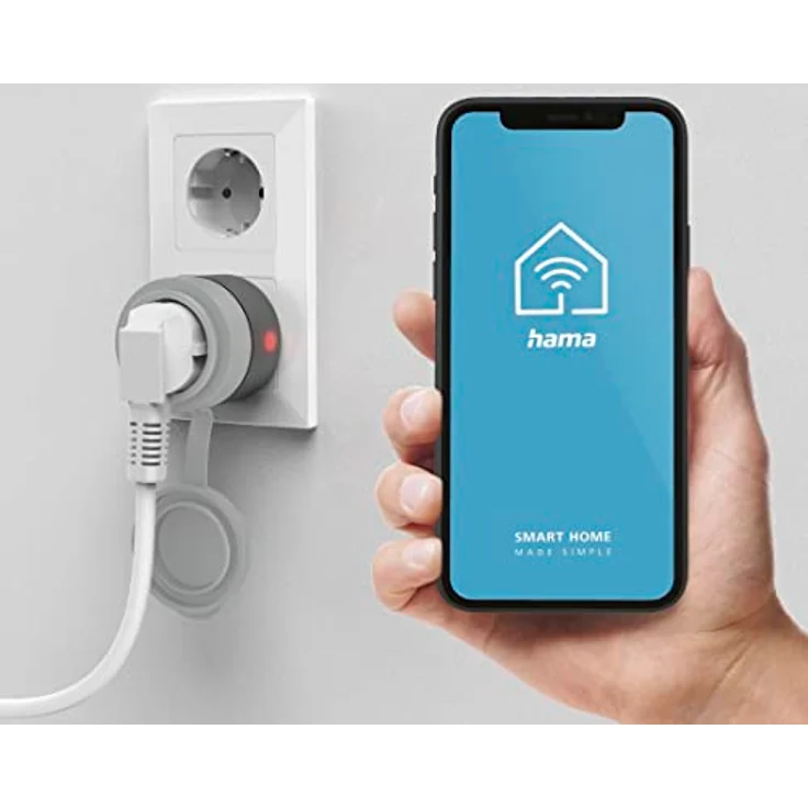 Hama 176624 WLAN-Steckdose Outdoor ohne Hub Sprach- und App-Steuerung IP44 – Bild 4
