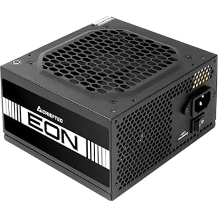 Chieftec Netzteil 500W EON (80+), leises und effizientes Netzteil in elegantem Schwarz – Bild 2