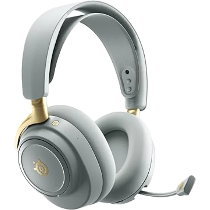 SteelSeries Arctis Nova Elite, Kabelloses Gaming Headset mit 96-kHz/24-Bit-Sound, Active Noise Cancelling, Weiss – Bild 13