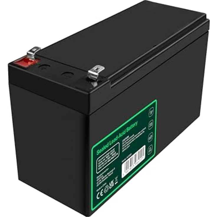 Green Cell® AGM 12V 10Ah Akku Vlies, VRLA Blei-Batterie für Notstromversorgung und Zyklenbetrieb, vibrationsfest und temperaturbeständig – Bild 5
