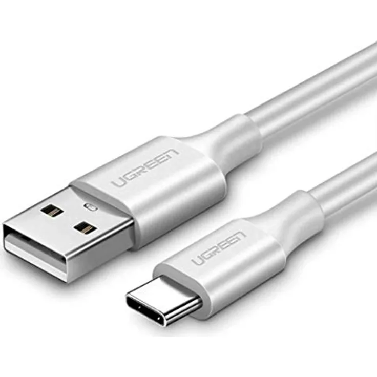 Ugreen USB Typ-C Kabel US287, 1m, 480 Mbit/s, 3A, langlebig, weiß
