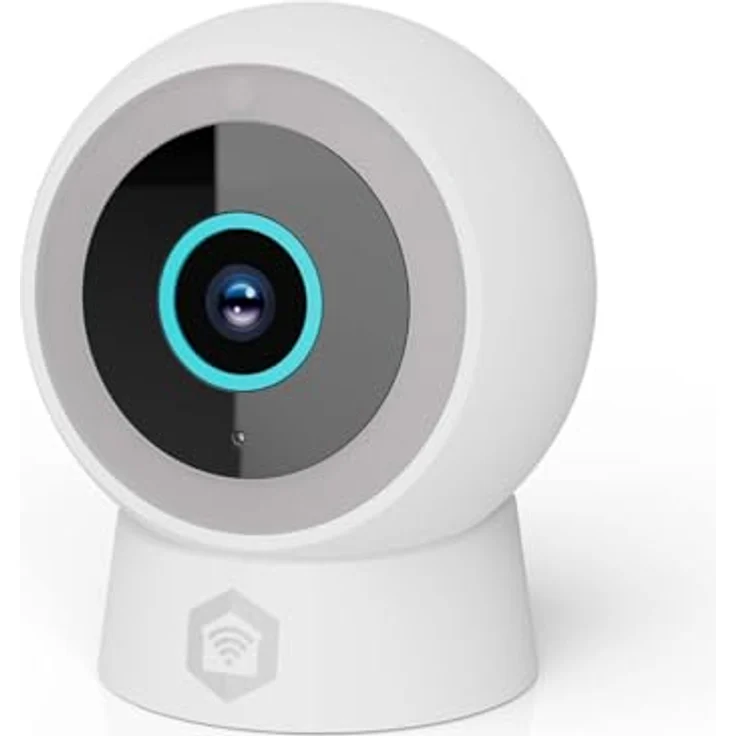 Nedis SmartLife Aussenkamera, Wi-Fi Spotlight 3MP Full HD 1296p, IP65, Cloud Storage, Vollfarb-Nachtsicht, kompatibel mit Alexa und Google Home – Bild 3