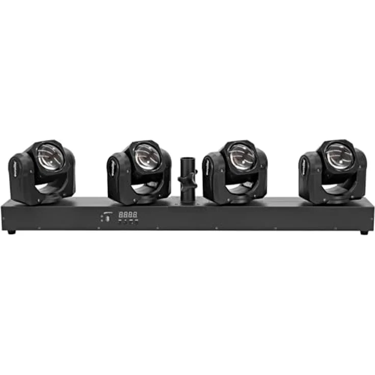 Eurolite LED TMH Bar B240 MH Beam, LED-Lichtanlage mit 4x 60 W Moving-Heads, 540° PAN, 180° TILT, DMX und Sound-to-Light Steuerung – Bild 7