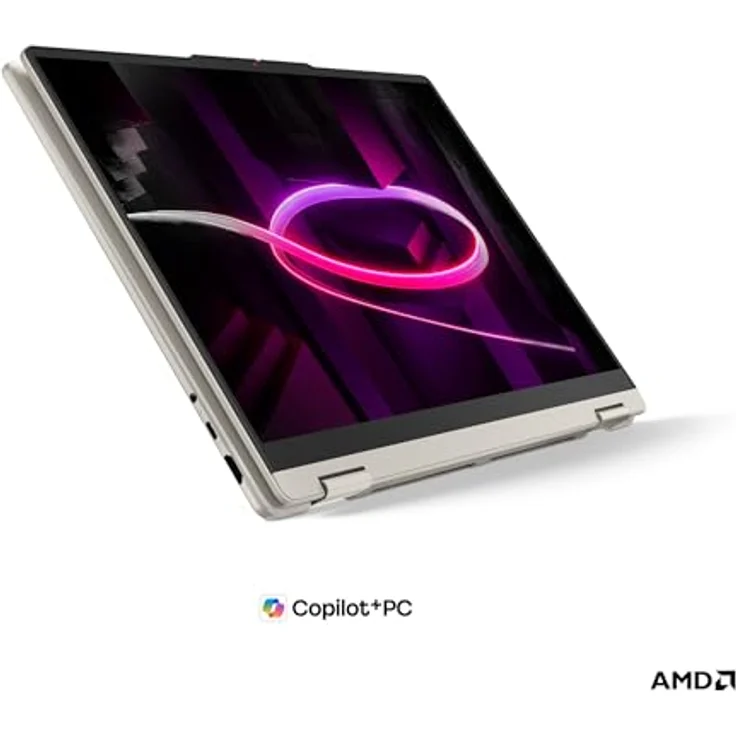 Lenovo Yoga 7 2in1 83TF0022GE, 16" 2.8K OLED, Ryzen AI 7 445, 32GB RAM, 1TB SSD, beige, Windows 11 – Bild 12