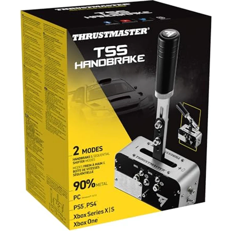 Thrustmaster TSS Handbrake, Progressive Handbremse und Sequentielle Schaltung, Für PC/PS5/PS4/Xbox Series X|S/Xbox One – Bild 4
