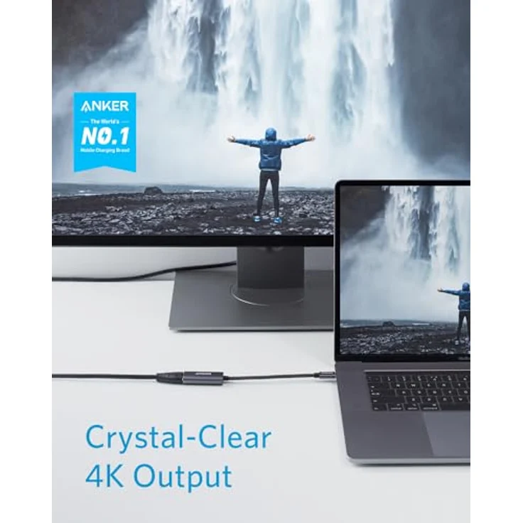 Anker 310 USB-C Adapter (4K HDMI), grau (A83120A1) - Preisvergleich – Bild 2