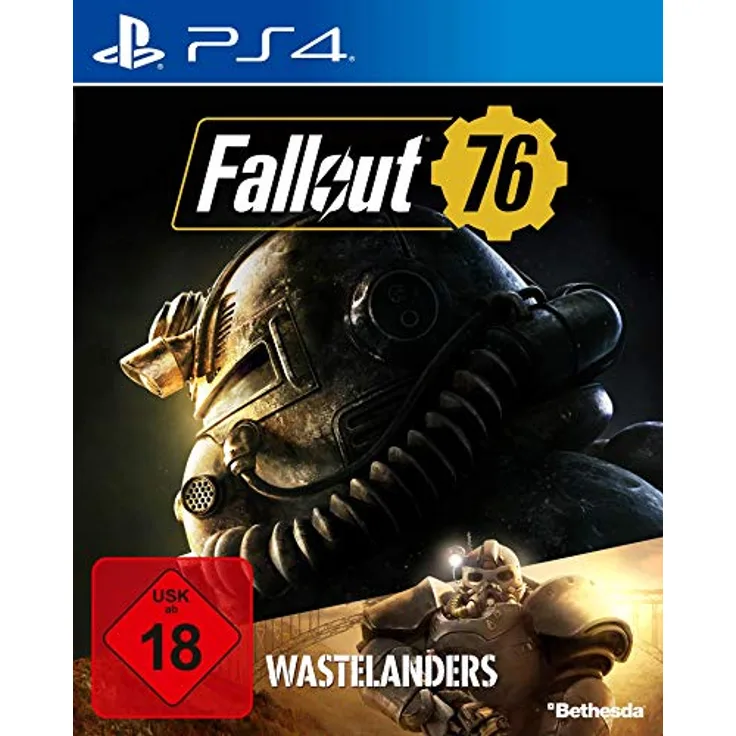 Bethesda Fallout 76 (inkl. Wastelanders) - [PlayStation 4] - Hauptspiel mit neuer Reputationssystem und menschlichen NPCs