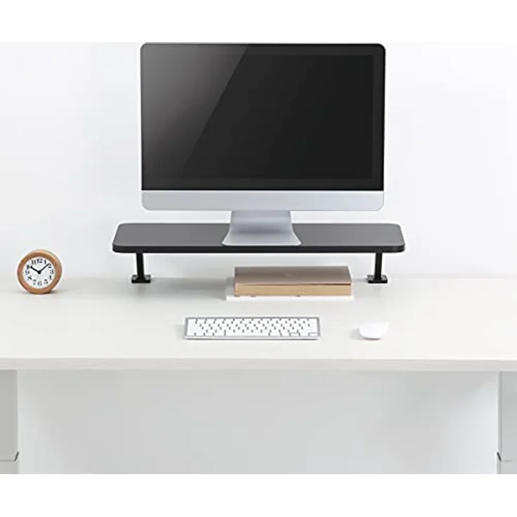 LogiLink TV- Monitorerhöhung, max. Belastung 20kg, zum Einklemmen an den Schreibtisch (Tischplatte bis 3,3cm Stärke), Länge = 65cm – Bild 2