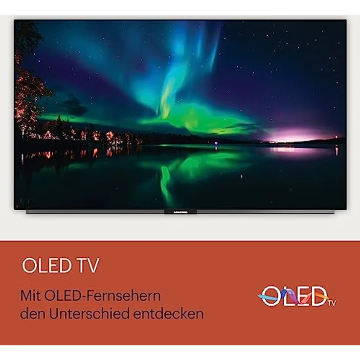 GRUNDIG 65 GOB 9480 Fernseher 65 Zoll (164 cm) Google TV, OLED TV, 4K UHD, Dolby Vision IQ, Dolby Atmos, 60 W Sound, Hey Google Sprachsteuerung, Smart TV, Bluetooth, Silber – Bild 2