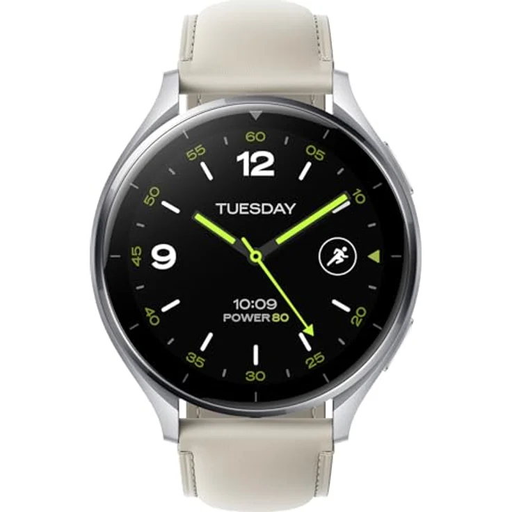 Xiaomi Uhr weißes Lederarmband, Wearable-Zubehör – Bild 3