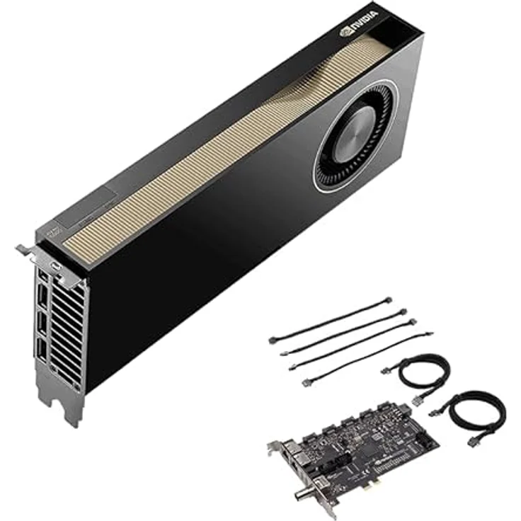 PNY RTX Pro 6000 Blackwell Max-Q, Grafikkarte mit 96 GB GDDR7, 8K UHD, aktive Kühlung und Multi-Instance-GPU Unterstützung – Bild 3