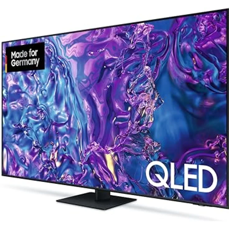 Samsung QLED 4K GQ55Q70D Fernseher 55 Zoll, Samsung TV mit Quantum Prozessor Lite 4K, 4K AI Upscaling, Samsung Tizen OS, Motion Xcelerator 120 Hz, Smart TV, GQ55Q70DATXZG, Deutsches Modell [2024] – Bild 2