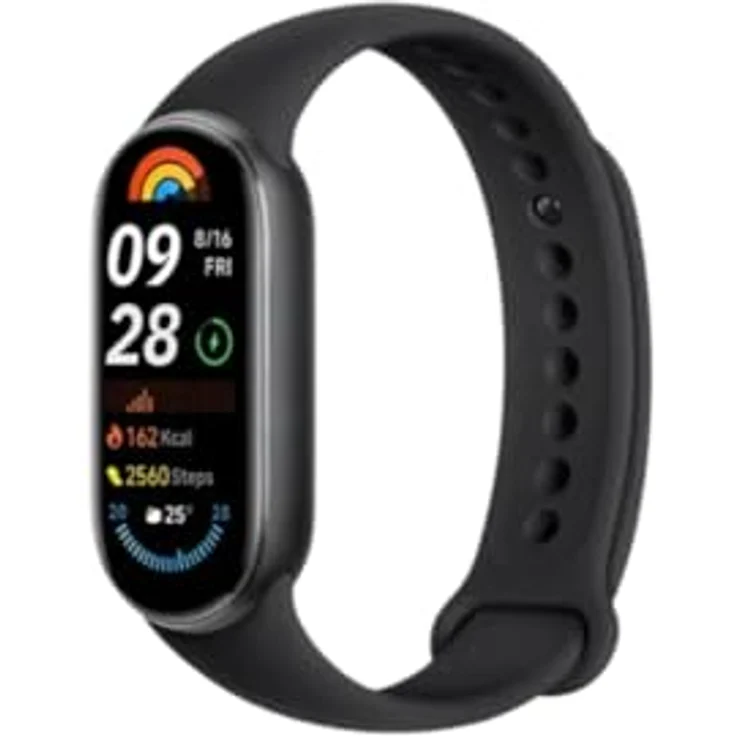 Xiaomi Mi Smart Band 9 Fitness-Tracker 1,62” AMOLED AOD Use Smartwatch (1.62 Zoll) in elegantem Metall-Design, schwarz – Bild 4