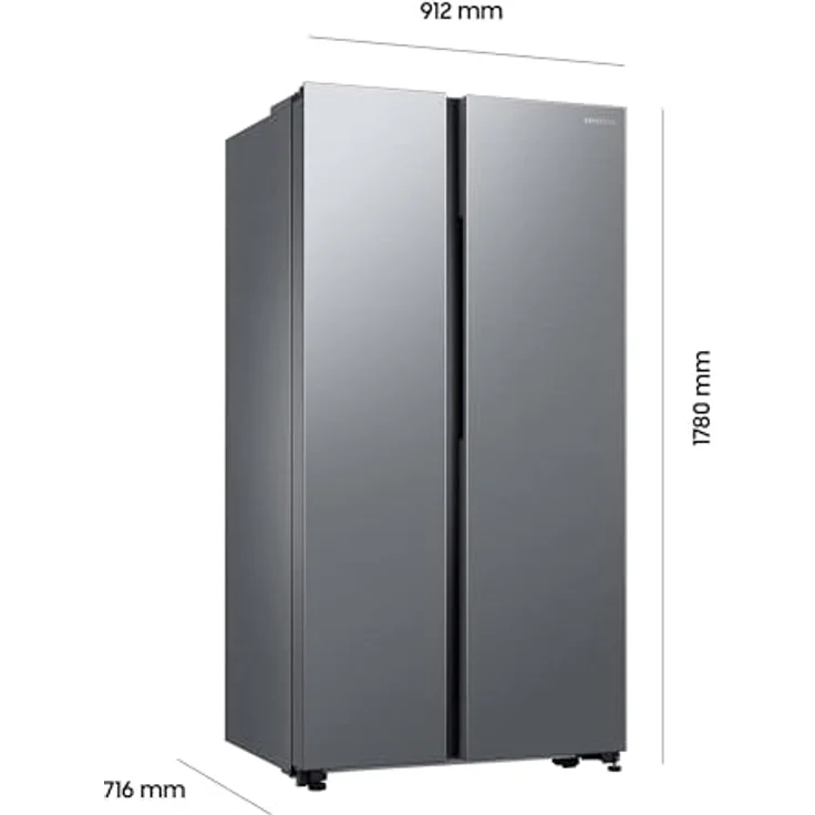 Samsung Side-by-Side mit SmartThings AI Energy Mode und Twist Ice Maker, 628 L Edelstahl Look – Bild 2