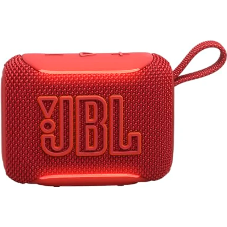 JBL GO 5, Ultra‑tragbarer Bluetooth‑Lautsprecher mit JBL Pro Sound, kraftvollem Bass, wasserdicht, 10 Stunden Wiedergabezeit, Rot – Bild 2