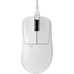 Pulsar Gaming Gears Xlite v3, kabelgebundene Gaming-Maus mit PixArt PAW3395 Sensor, ergonomischem Design für Rechtshänder, weiß