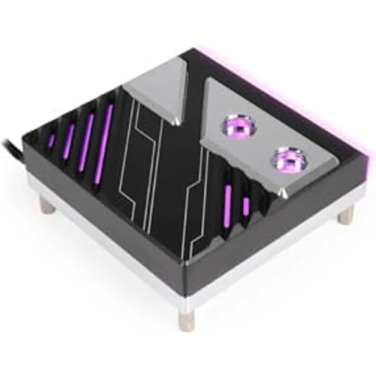 Alphacool WAC Apex 1 CPU Kühler, Wasserkühler für LGA 1700/1851, transparent, mit aRGB-Beleuchtung und 3D Jetplate 2.0 – Bild 2