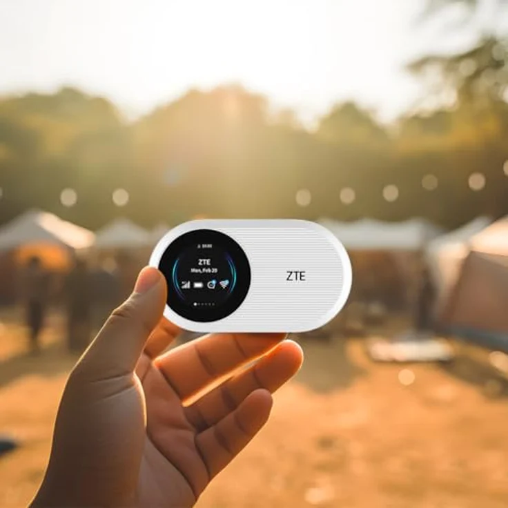 ZTE Router U10S Pro 4G Mobile WiFi6 Hotspot, Türkis, leistungsstarker mobiler Internetrouter – Bild 8