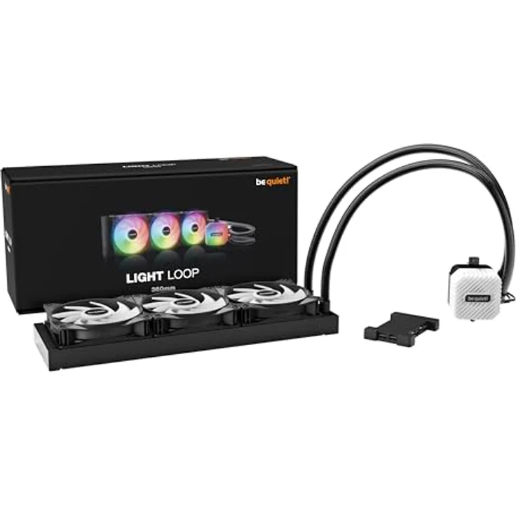 be quiet! Light LOOP 360 mm Wasserkühlung für Intel/AMD Prozessoren – Bild 6
