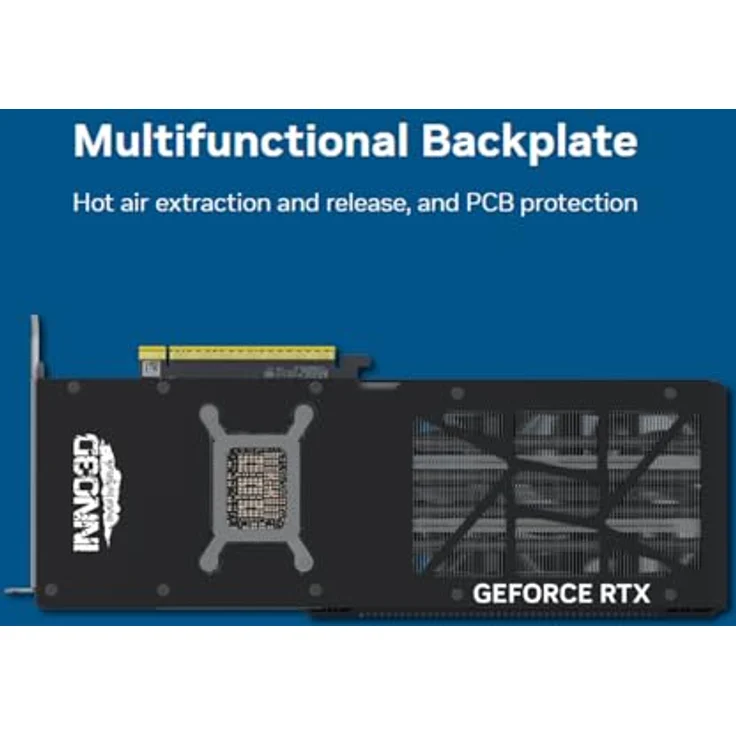 INNO3D GeForce RTX 5070 Ti X3 OC, 16384 MB GDDR7 Next-Gen-Grafikkarte, Triple-Fan-Kühlerdesign – Bild 7