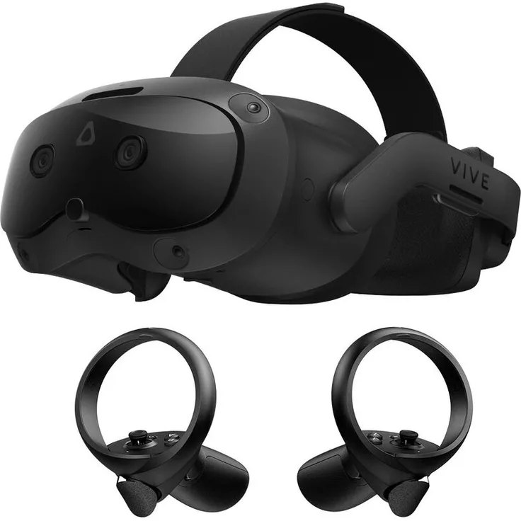 HTC Vive Focus Vision Business Edition - schwarz, Eigenständiges PC-VR-Headset mit hoher Auflösung