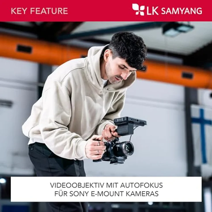 SAMYANG V-AF 20mm T1,9 FE für Sony E, Videoobjektiv, Auto Fokus Objektiv, Cine Lens 8K Unterstützung, Custom Switch und Button – Bild 5