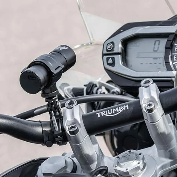 Midland Bike Guardian PRO, Motorrad- und Action-Kamera, 2K-Auflösung, wasserdicht, Aluminium-Gehäuse – Bild 4