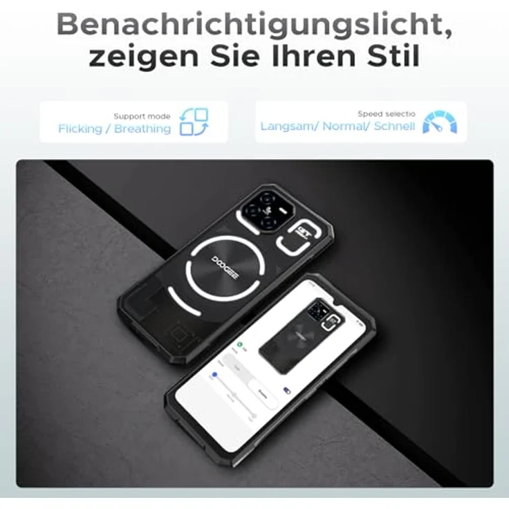 DOOGEE Blade GT Ultra 5G, Outdoor Smartphone mit 100 MP Kamera, 36 GB RAM, 512 GB ROM, 6,72 Zoll FHD+, IP68/IP69K – Bild 5