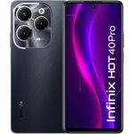 INFINIX Hot 40 Pro Smartphone, Schwarz, 8, 256 GB mit 17 cm Display, 120 Hz, 5000 mAh Akku