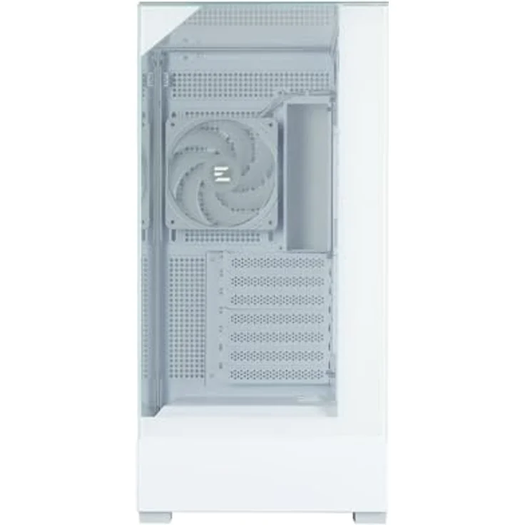 Zalman P40 Prism, Medium Tower PC-Gehäuse mit drei gehärteten Glas-Panels, weiß – Bild 3