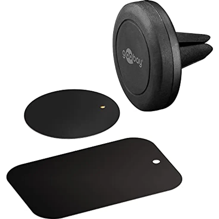 Goobay 47145 Universal Magnethalterungs-Set für Smartphone schwarz – Bild 2