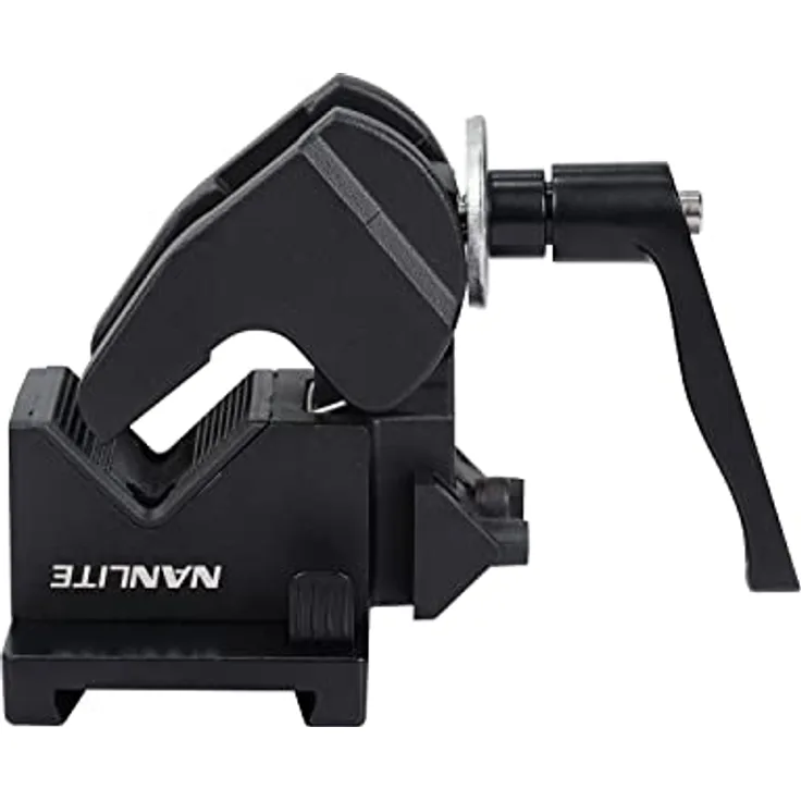 NANLITE Nanlite Superklemme für Forza 720/720B/500 II/500B II/300 II/300B II, Flexible Montagemöglichkeiten, umsetzbarer Griff, viel Hebelwirkung, schwarz