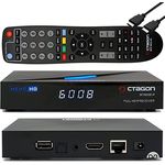 Octagon SFX6008 IP Full-HD H.265 HEVC, E2 Linux Set-Top Box & Smart Internet TV Receiver, Sat to IP TV Client Support, DLNA, YouTube, Web-Radio, HDMI, schwarz