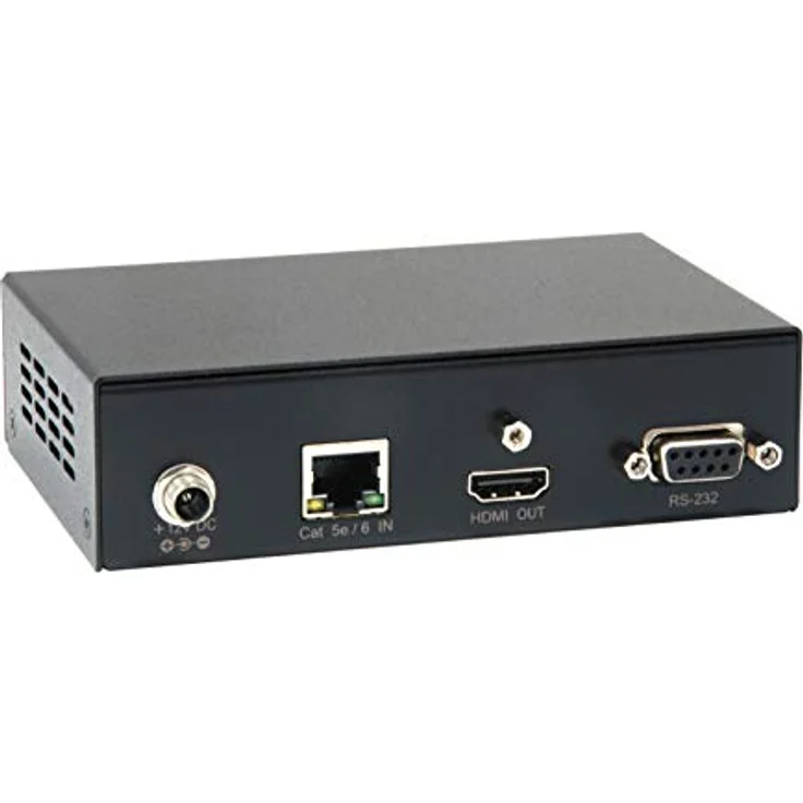 LevelOne HVE-9211R Antenne und Signalverstärker, Plug-and-Play, Reichweite 100m, Unterstützung für 4K und Dolby Audio, schwarz – Bild 2