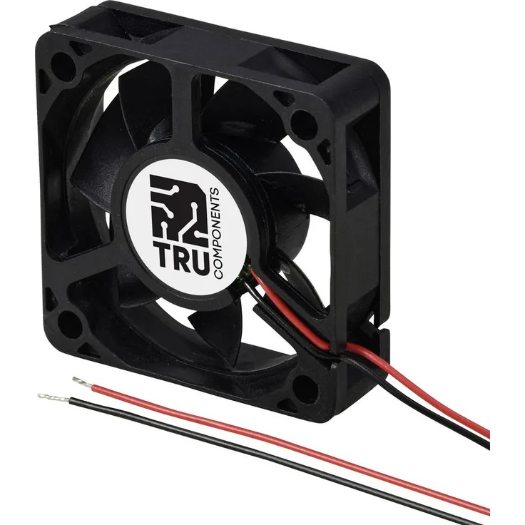 TRU COMPONENTS TC-MX5015-12V Axiallüfter, 12 V/DC, 23.4 m³/h, IP58, 50 x 50 x 15 mm