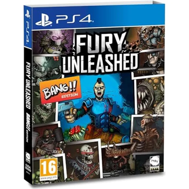 MDM MERIDIEM GAMES Fury Unleashed Bang Edition, PS4-Games