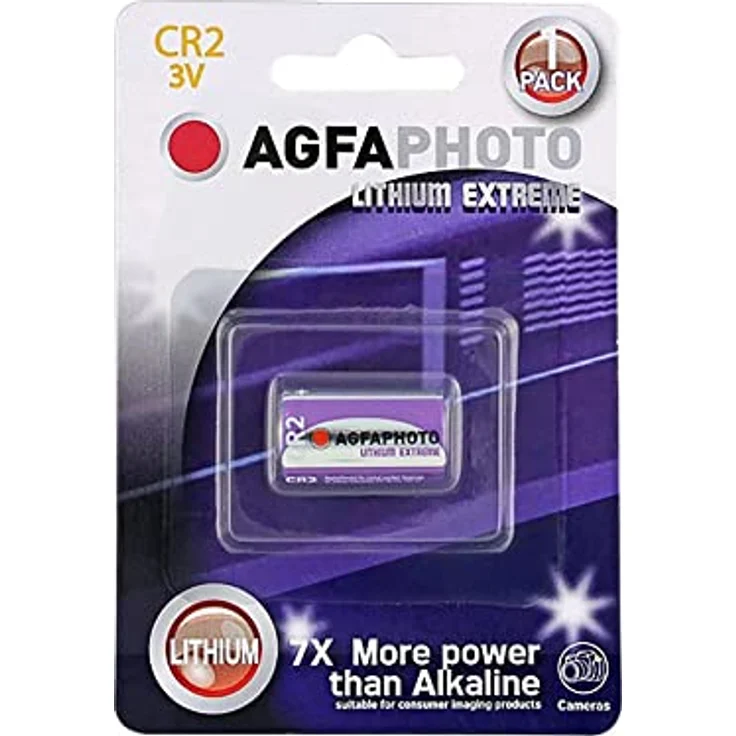 AgfaPhoto CR2 3V Lithium-Ionen-Batterie – Bild 2